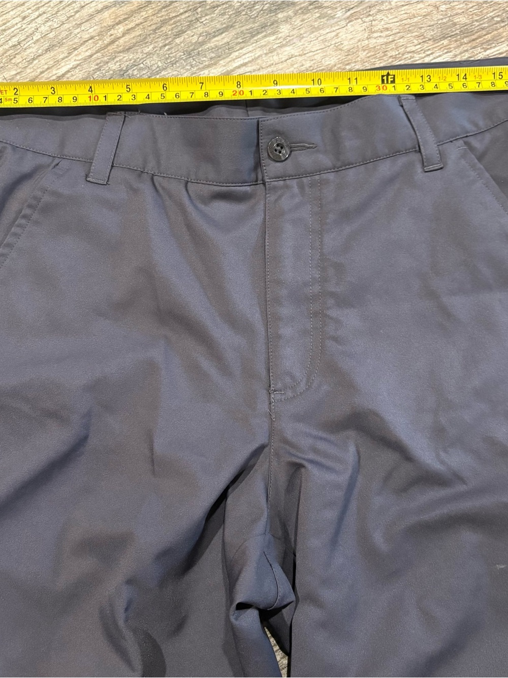 Fila Sport Golf Shorts Men's Sz 32 Blue Gray Flat Front Quick Dry Athletic - Picture 5 of 7